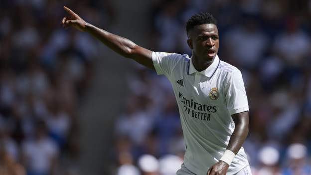 Real Madrid v RB Leipzig : Carlo Ancelotti défend le style combatif de Vinicius Junior