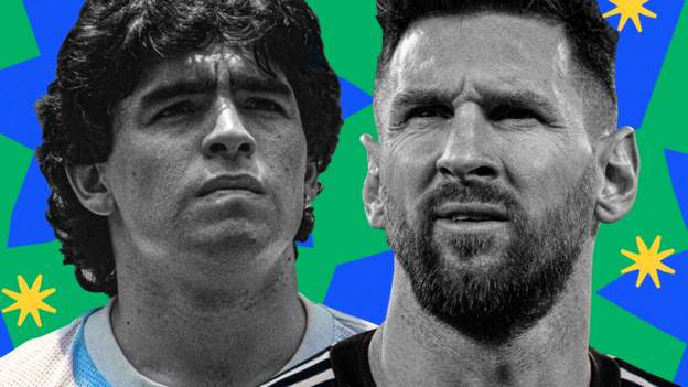 Coupe du monde 2022 : les records de Coupe du monde de Lionel Messi et Diego Maradona comparés