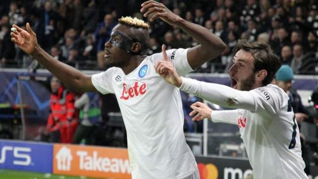 Eintracht Francfort 0-2 Napoli : Victor Osimhen marque alors que les Italiens remportent la victoire au match aller