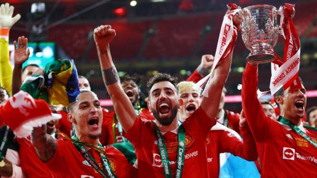 Man Utd remporte la Coupe Carabao: Bruno Fernandes dit que gagner la Coupe de la Ligue n&rsquo;est pas suffisant pour les Red Devils