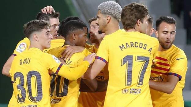 Elche 0-4 Barcelone: ​​les leaders de la Liga avancent de 15 points avec une victoire confortable