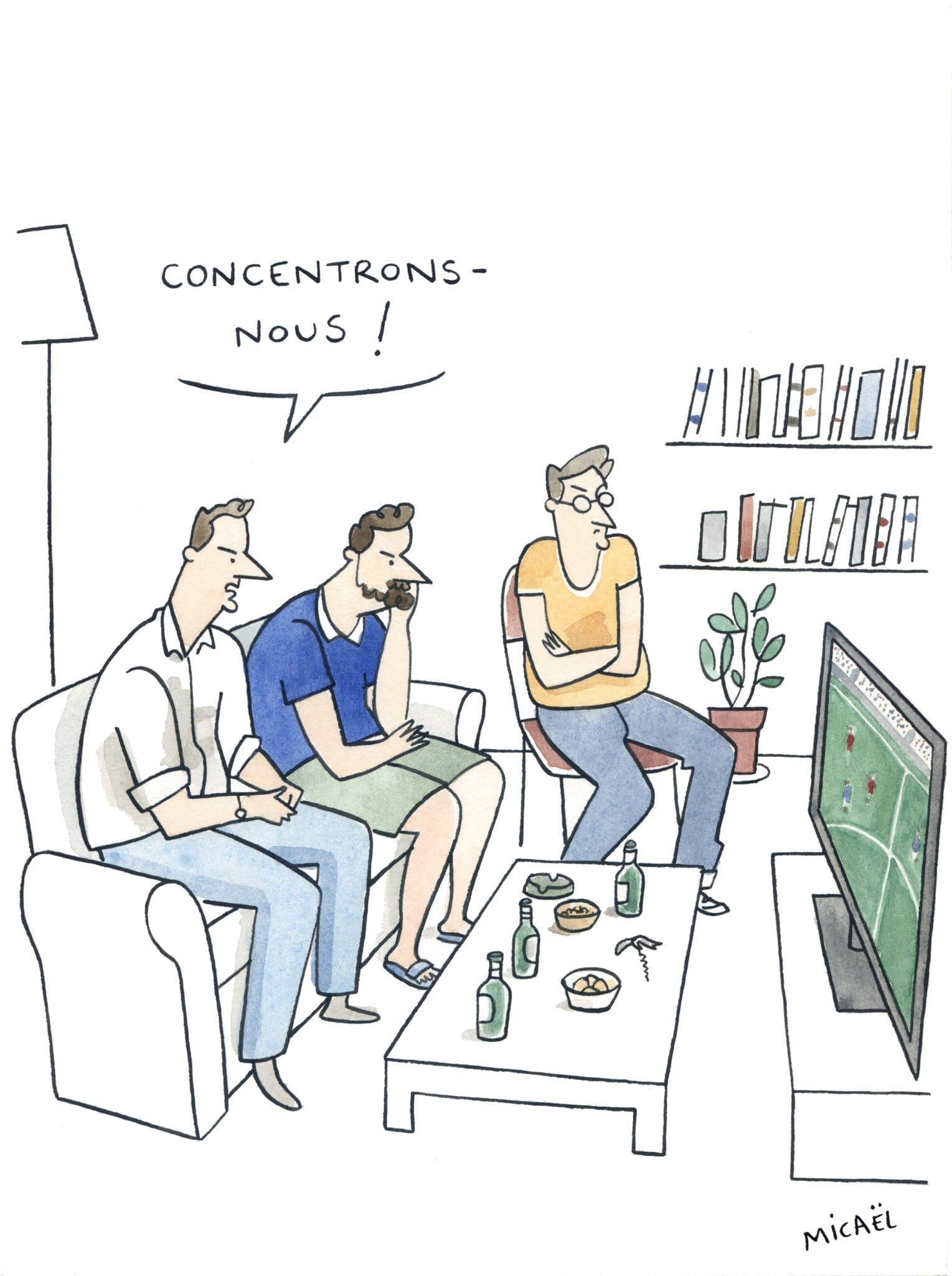 Les illustrations hilarantes du Monde sur les Bleus