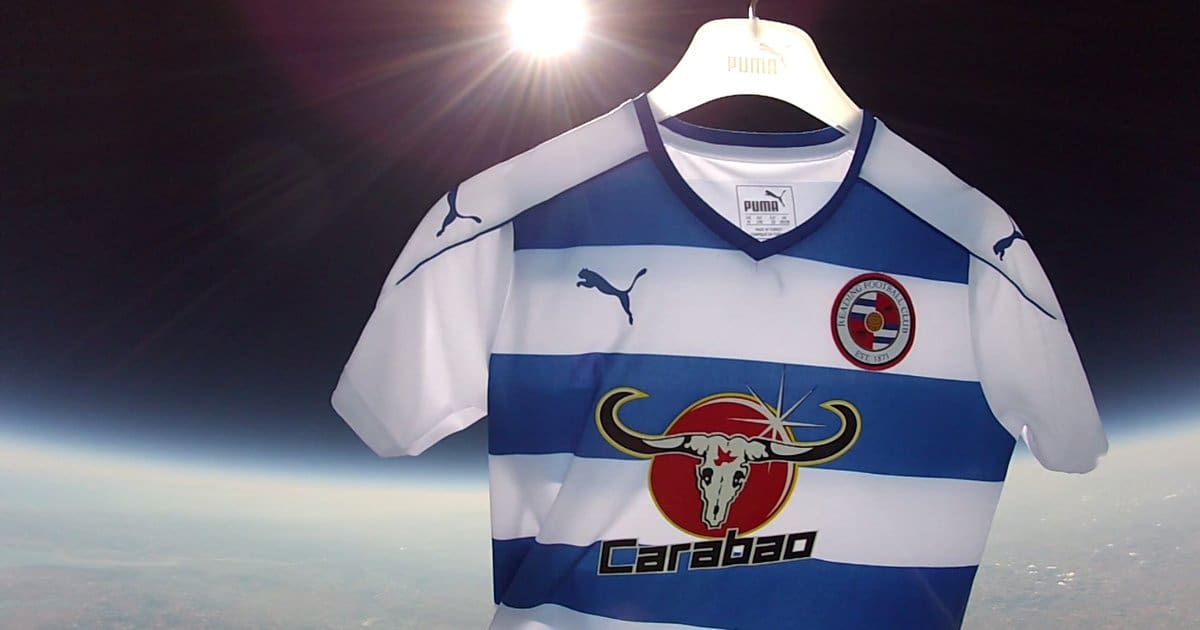 Reading dévoile ses maillots… dans l&rsquo;espace !