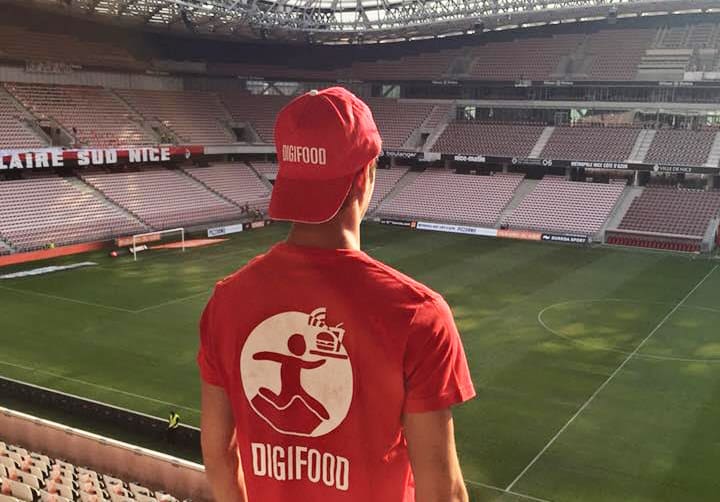 Digifood répond aux besoins des supporters présents dans les stades