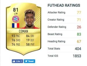KINGSLEY COMAN - 20 ans