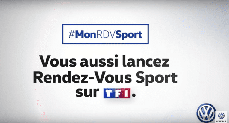 Volkswagen invite les fans de foot à passer à la télé
