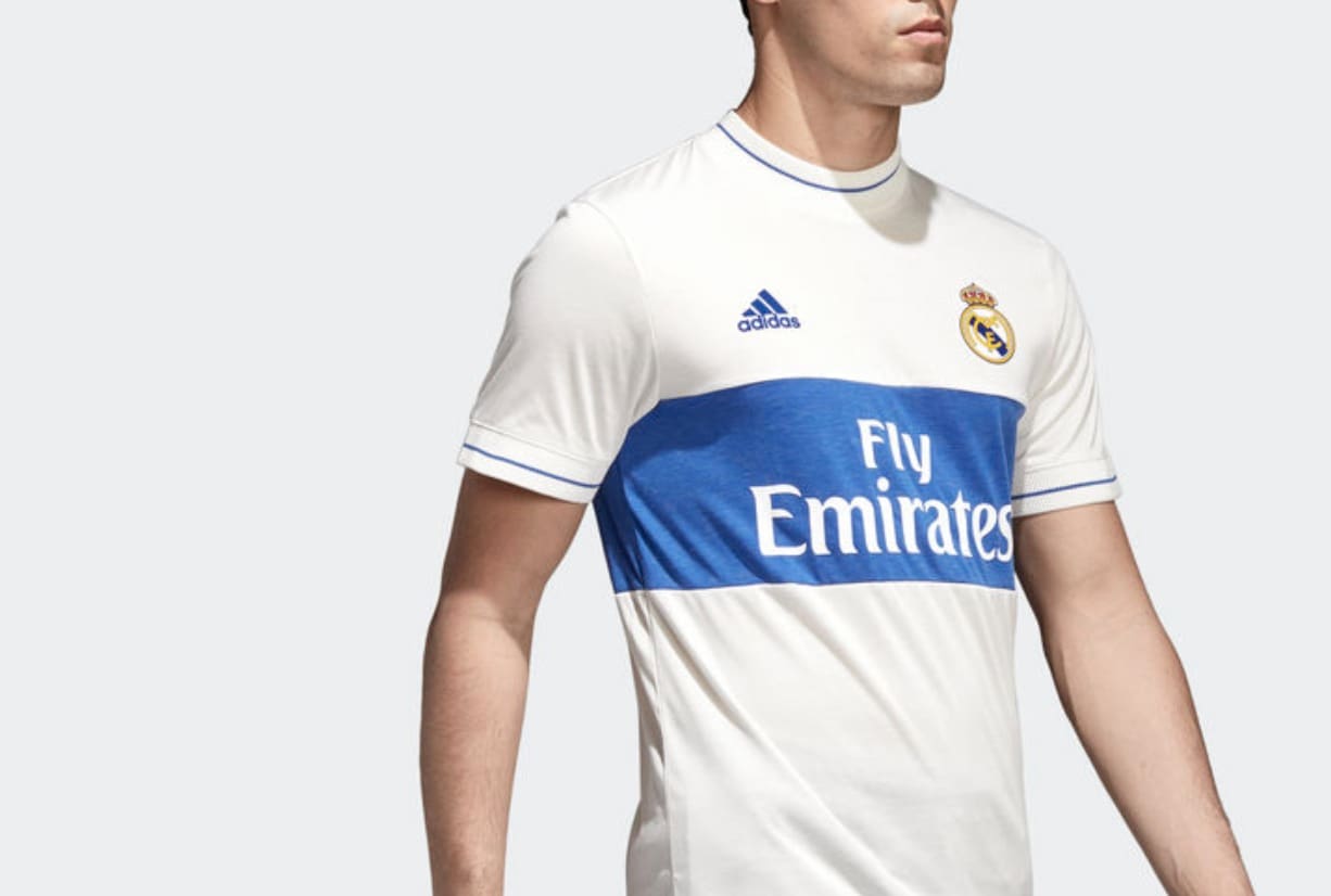 adidas poursuit sa collection Icon Jersey avec le Real Madrid