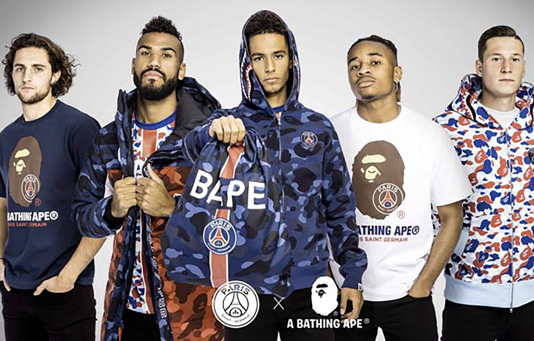PSG x BAPE : Paris Saint-Germain et streetwear, début d’une love story
