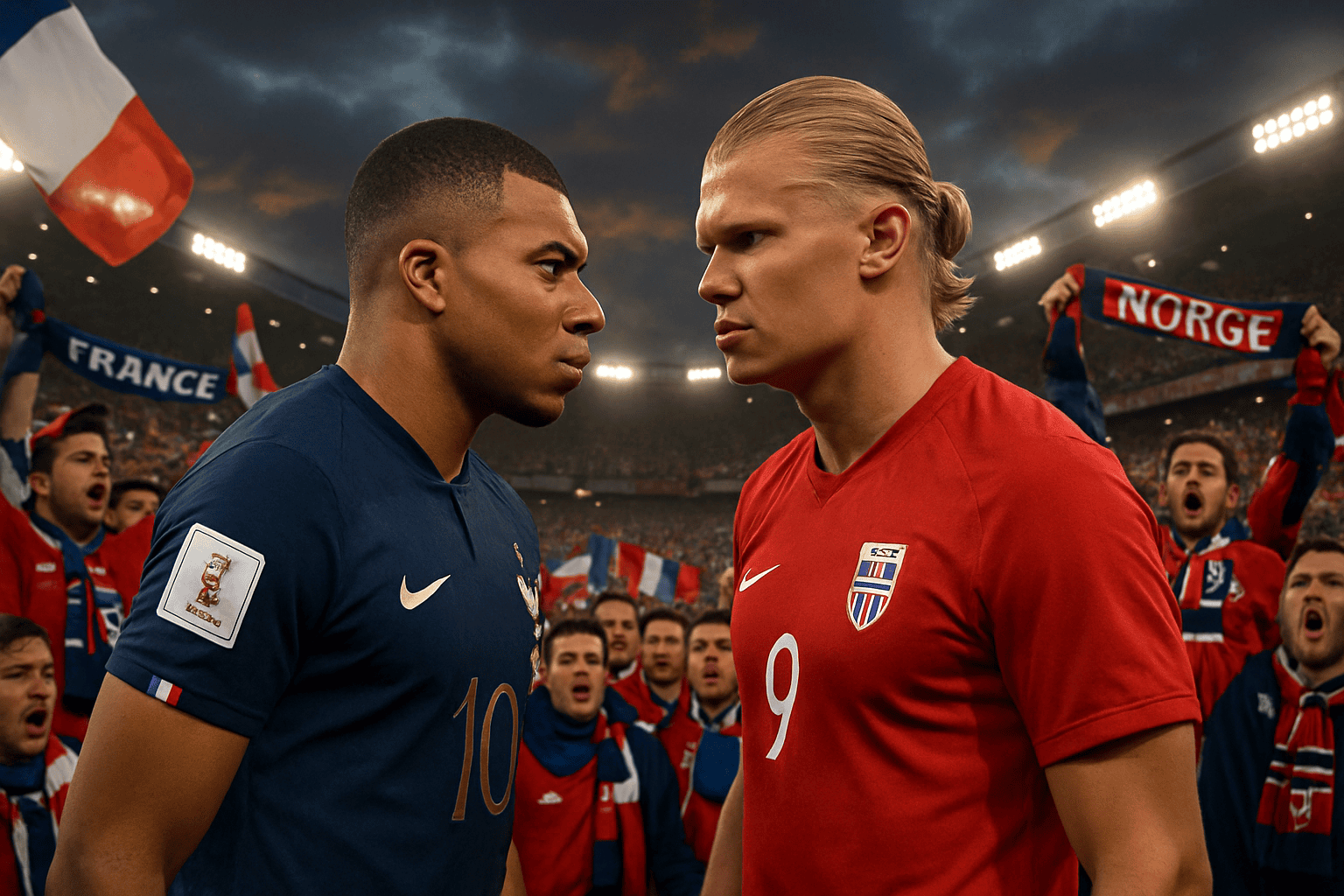 Norvège contre France : Soutenez les superstars Mbappé et Haaland avec ces paris combinés à 10/3 et 11/1
