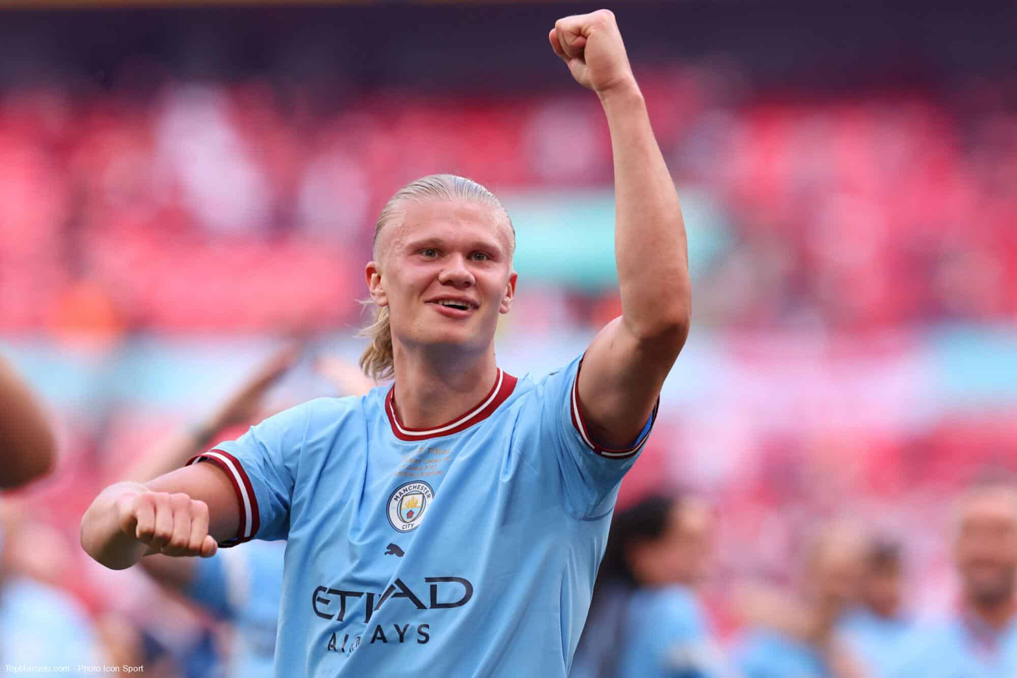 Le PSG s&rsquo;apprête à voler Erling Haaland à Manchester City ! Découvrez les détails du mercato sensationnel.