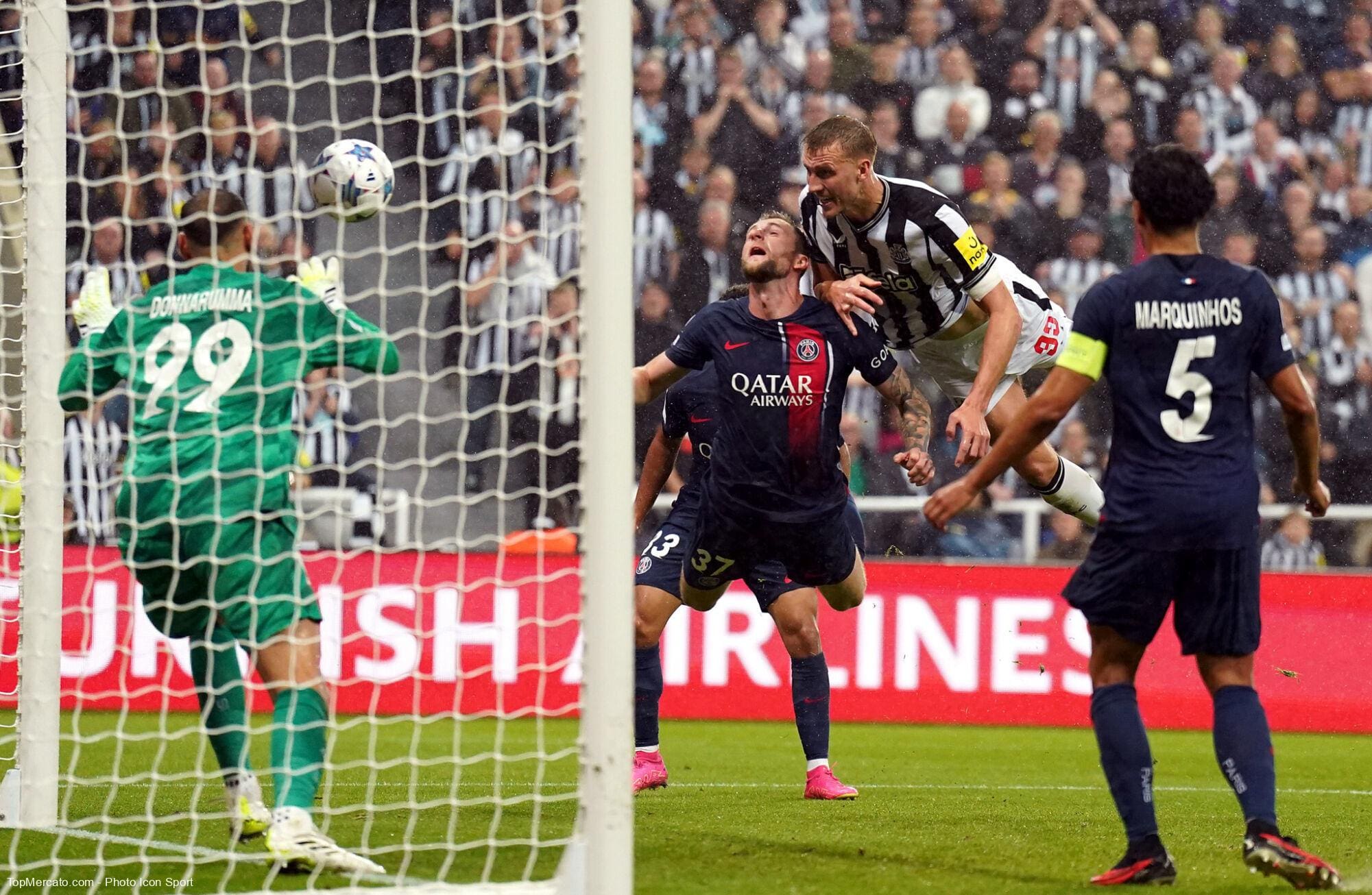 Les surprises du match Newcastle – PSG : PSG piégé, Dembélé en échec et Marquinhos déçoit… Découvrez les Tops et Flops !