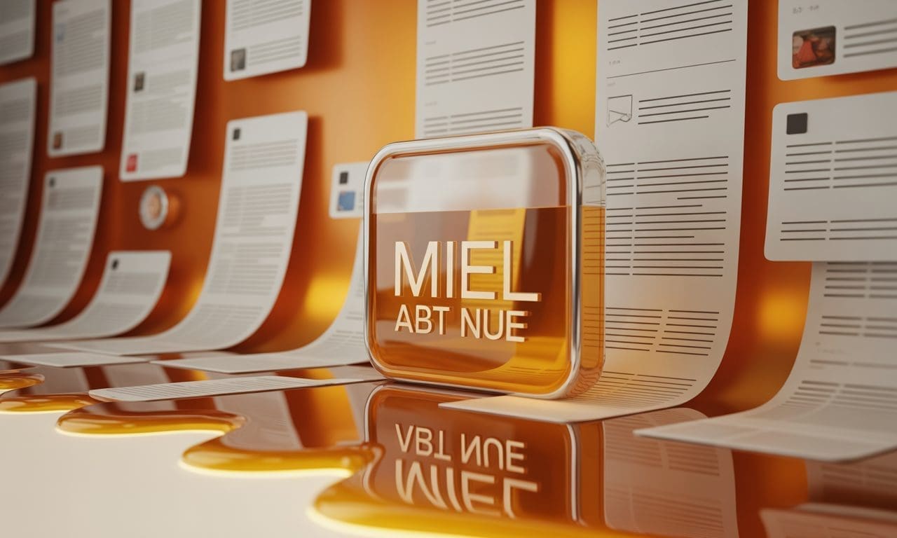 Miel Abt nue, chronologie des publications et de la fuite de contenus