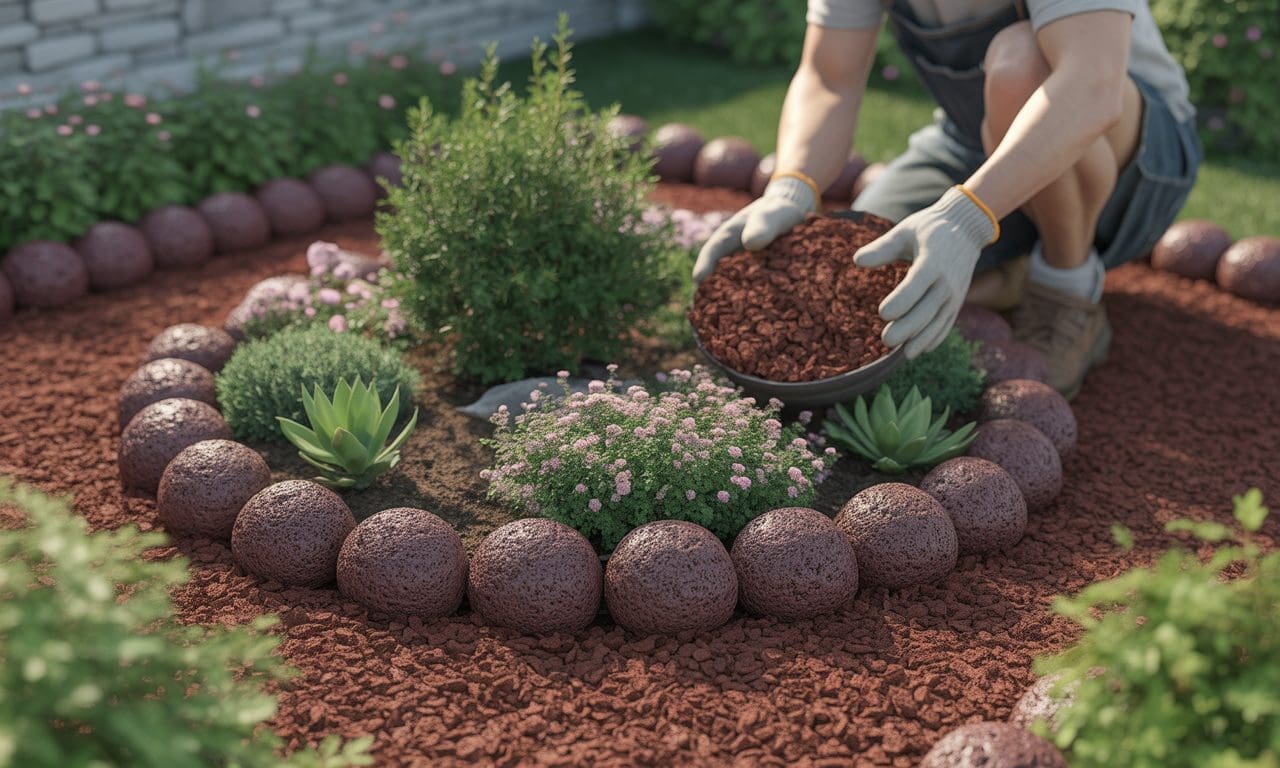 Pouzzolane au jardin, utilisations et conseils d&rsquo;installation