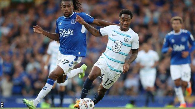 Alex Iwobi et Raheem Sterling