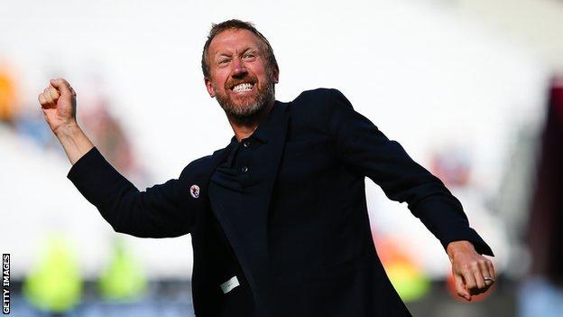 Graham Potter célèbre
