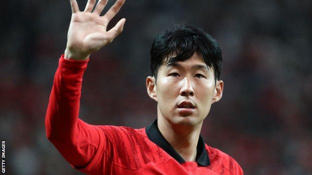 Tottenham et l'attaquant sud-coréen Son Heung-min