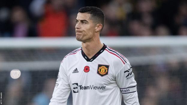 Cristiano Ronaldo joue pour Manchester United