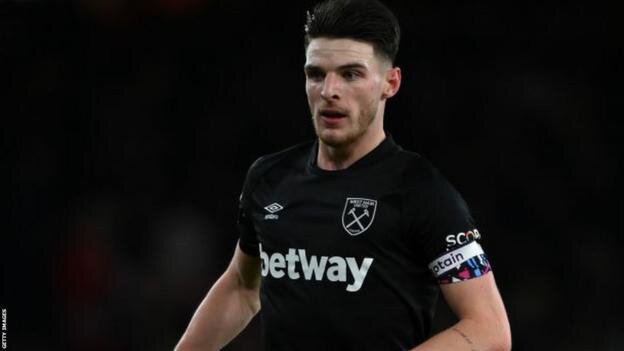 Declan Rice de West Ham