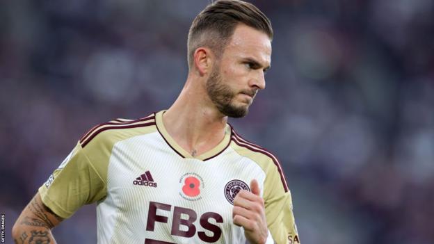 James Maddison de Leicester