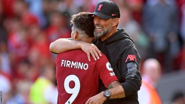 Jurgen Klopp et Robert Firmino