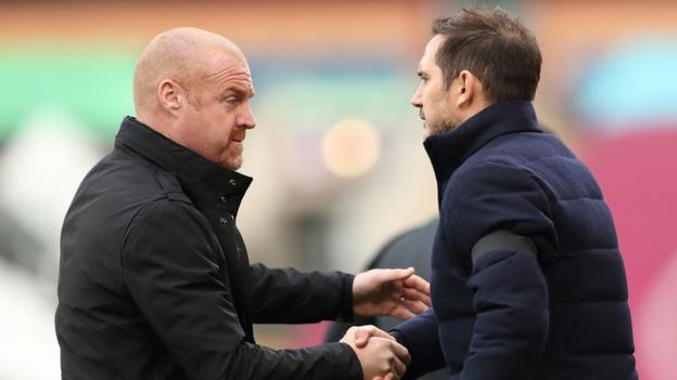 Sean Dyche et Frank Lampard
