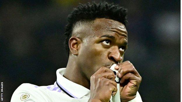Vinicius Jr a marqué le deuxième but du Real Madrid