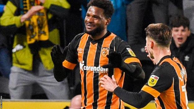 Le premier but de Benjamin Tetteh était le premier but de la signature estivale pour Hull City – lors de sa 16e apparition