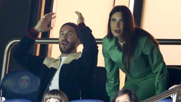Sergio Ramos et sa femme Pilar Rubio