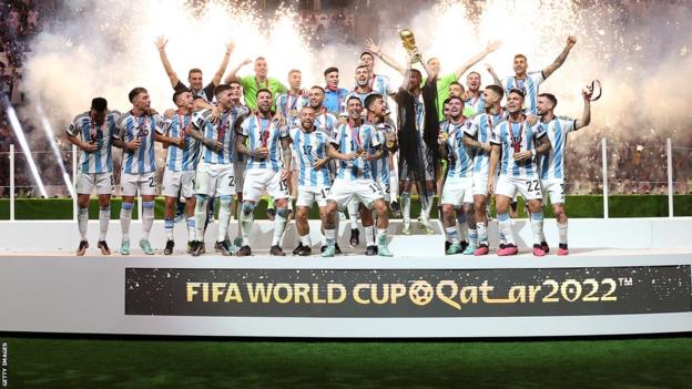 L'Argentine remporte la coupe du monde