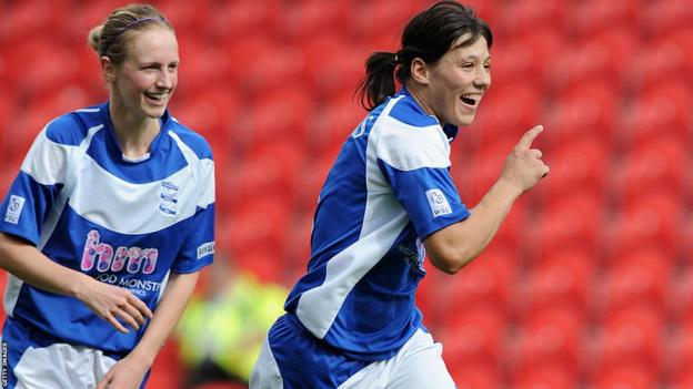 Rachel Williams joue pour Birmingham City