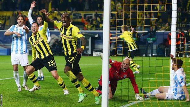 Malaga s'incline face à Dortmund