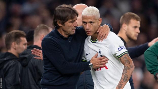 Antonio Conte et Richarlison