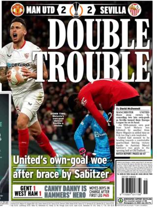 Page arrière express : 'Double problème'