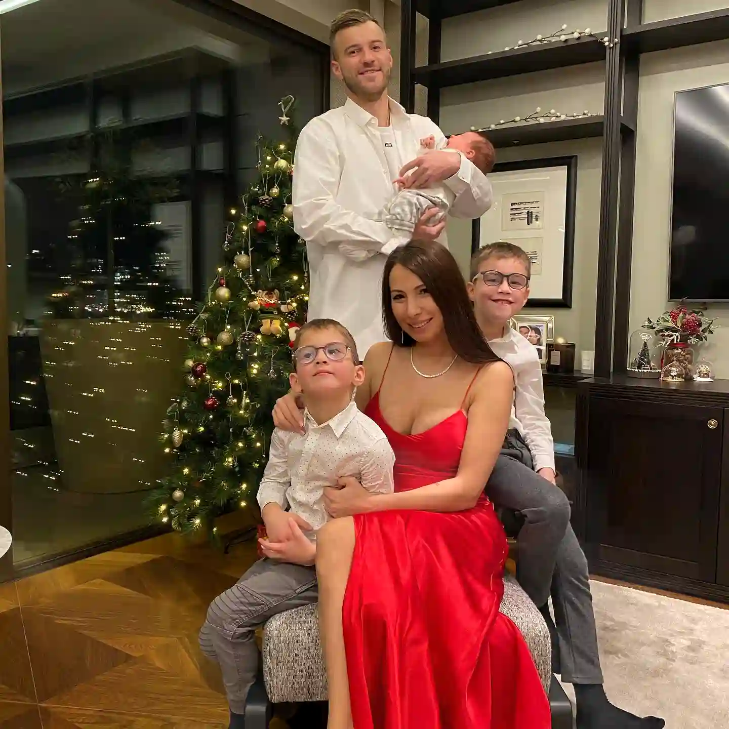 andriy yarmolenko épouse Inna et enfants