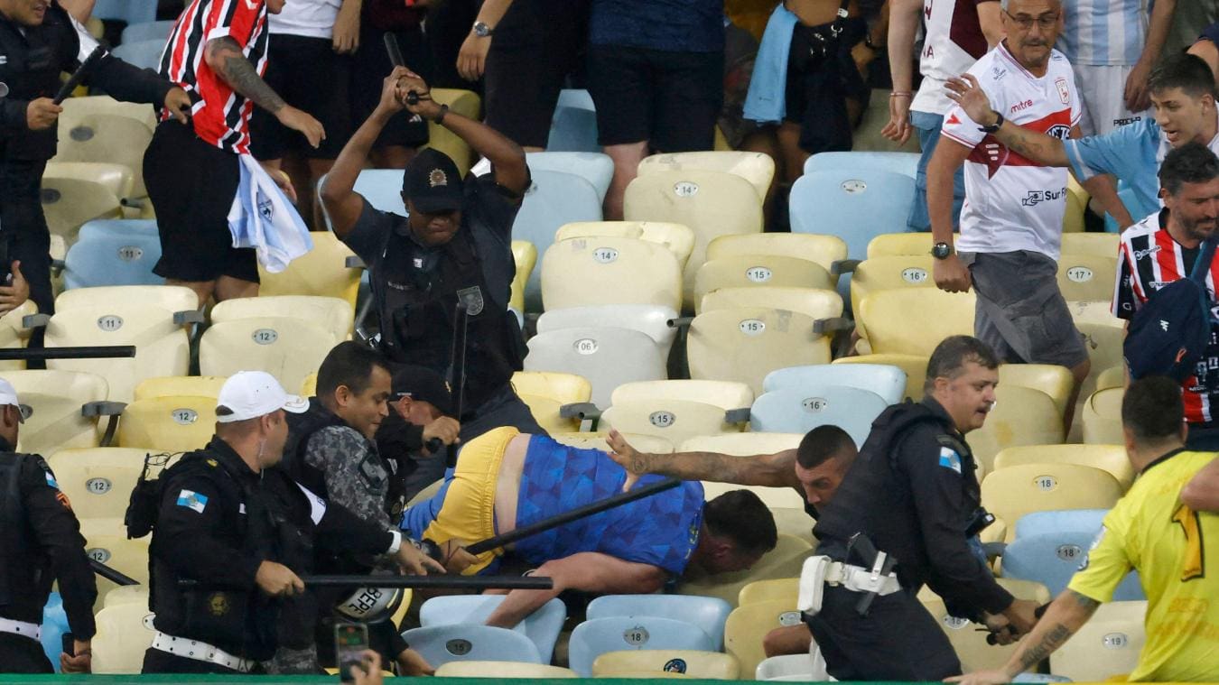 Brésil : affrontement explosif entre les joueurs de Cruzeiro et de l&rsquo;Atlético lors d&rsquo;une bagarre générale