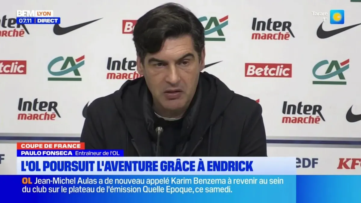 Nantes-OL : Fonseca dénonce une volonté d&rsquo;intimidation et appelle les arbitres à protéger Endrick