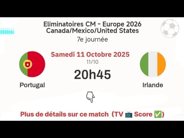 République d&rsquo;Irlande vs Portugal : Trois paris statistiques à tenter ce jeudi