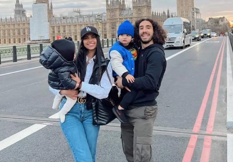 les enfants de marc cucurella et claudia rodriguez
