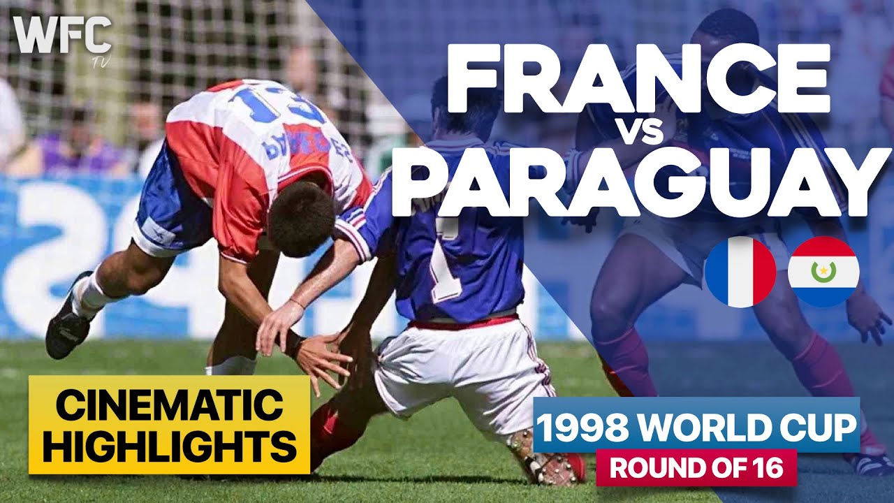 France-Paraguay 1998 : Plongée dans les coulisses d&rsquo;un match délicat et d&rsquo;un but en or décisif pour les Bleus