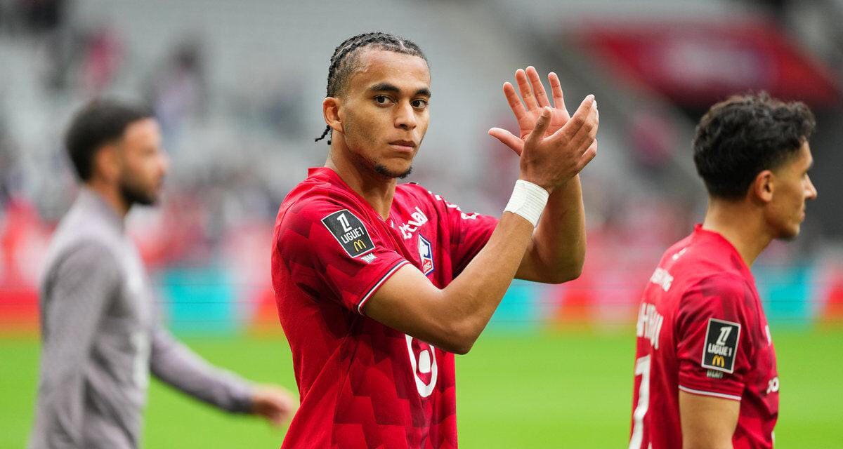 Kylian Mbappé exulte : la joie et le sourire éclatant du champion pour le but égalisateur de son frère Ethan lors du match Lille-PSG