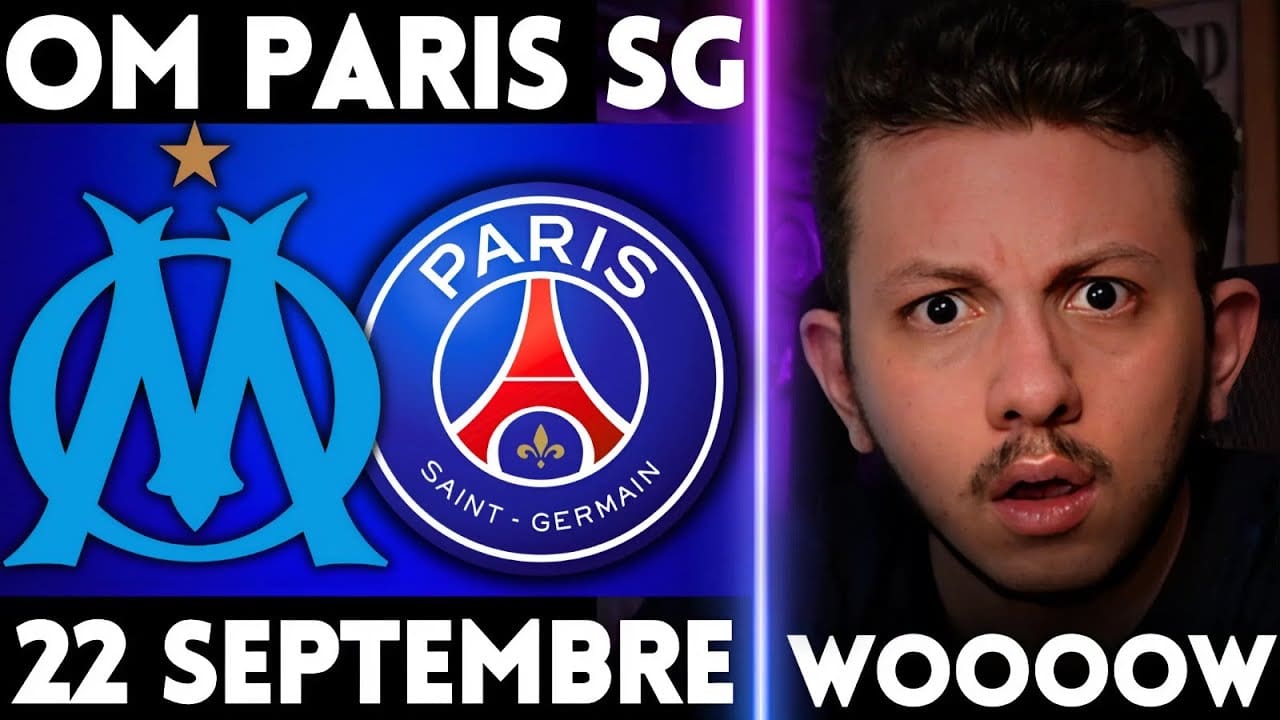 L&rsquo;affrontement OM-PSG décalé à lundi 20h, en pleine cérémonie du Ballon d&rsquo;Or