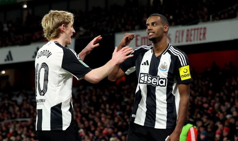 Prédictions d&rsquo;Opta pour le match Newcastle contre Arsenal : Pariez sur Eze et Guimarães avec un Bet Builder à 8/1