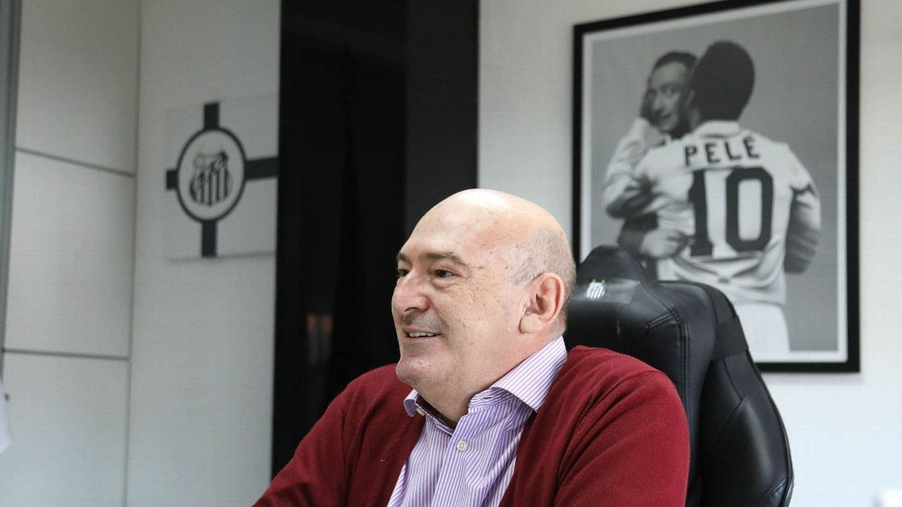 Le président de Santos parle du nouveau stade et explique le projet de récupération des droits de la marque Pelé : « Un grand rêve »