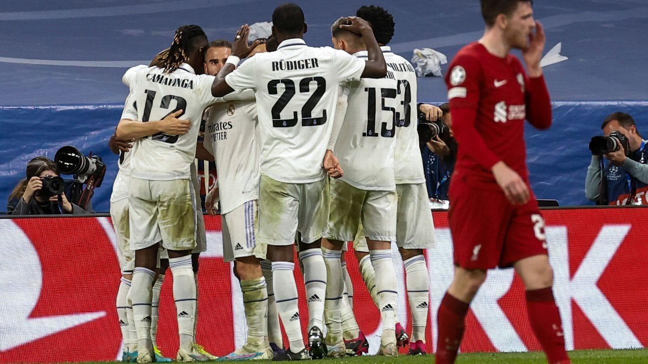 Vinicius Jr. passe en position assise, le Real Madrid bat à nouveau Liverpool et se qualifie pour les quarts de finale de la Ligue des champions