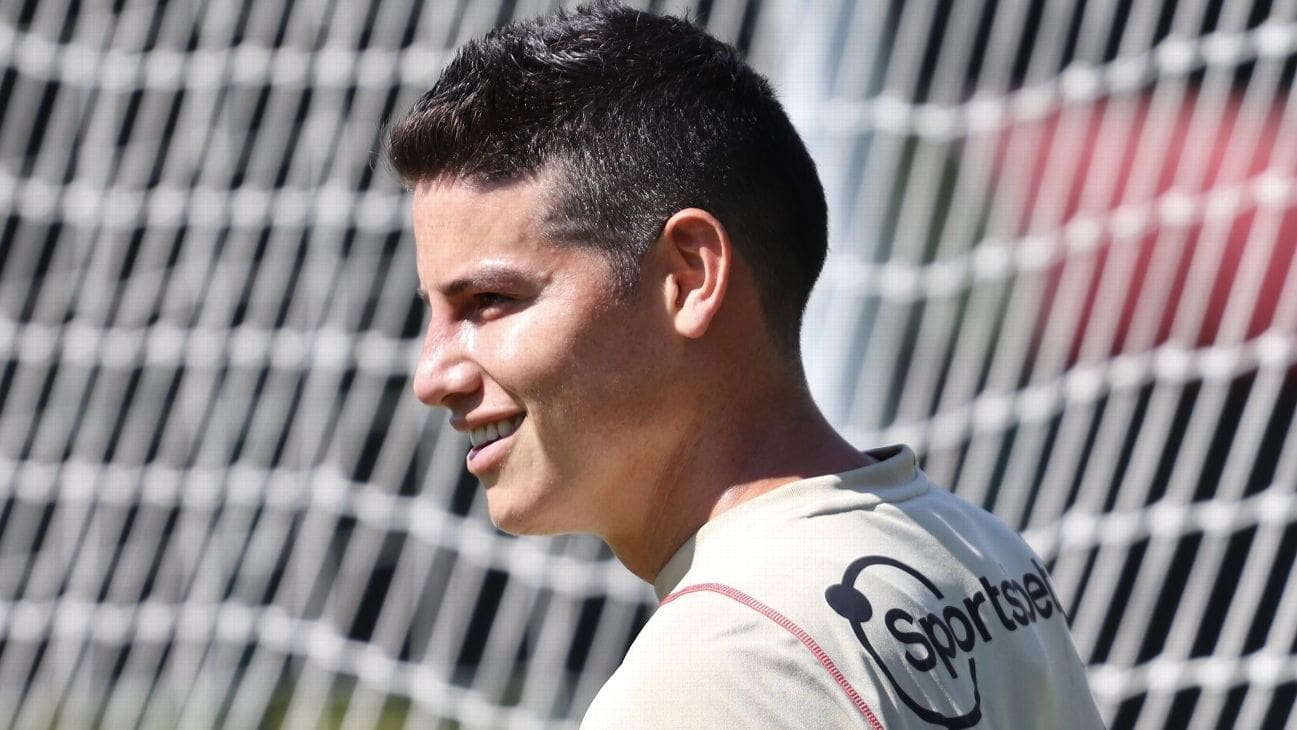 James Rodríguez ne se rend pas en BH et est exclu de São Paulo x Palmeiras pour la Supercopa Rei