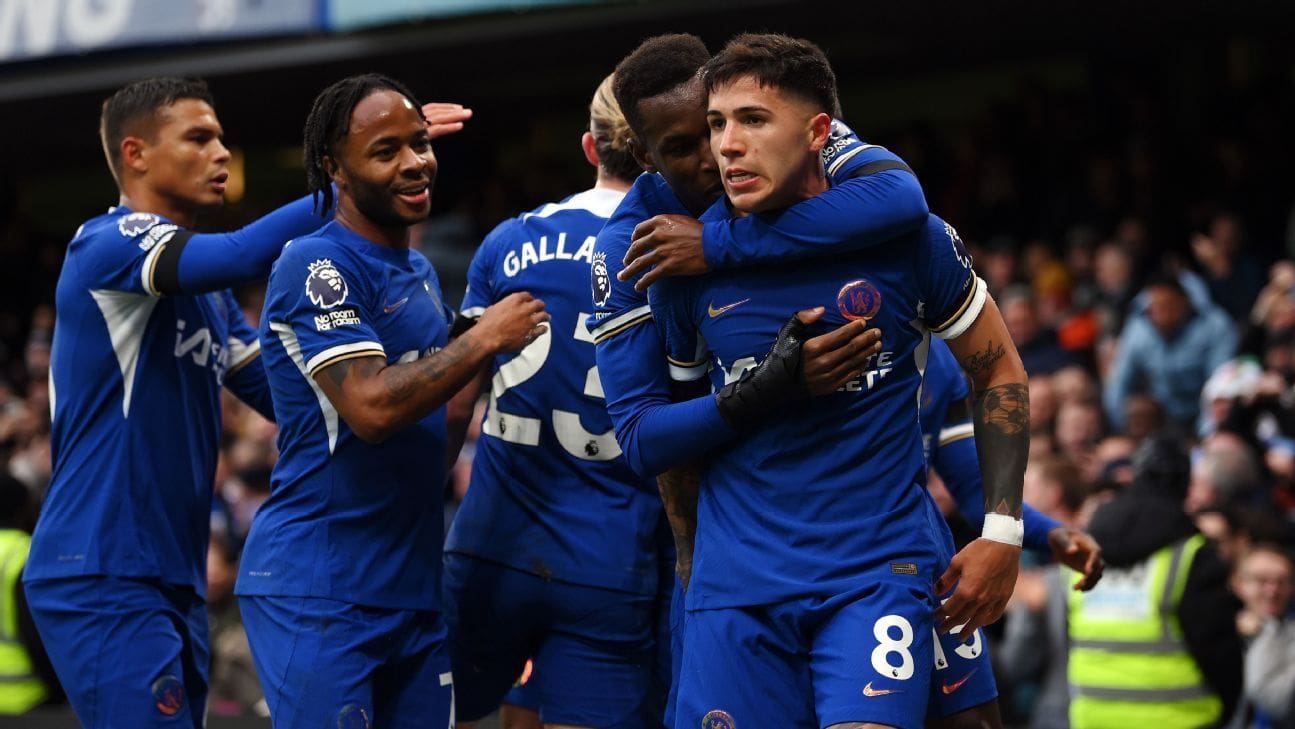 Enzo Fernández marque deux fois et mène Chelsea à la victoire contre Brighton en Premier League