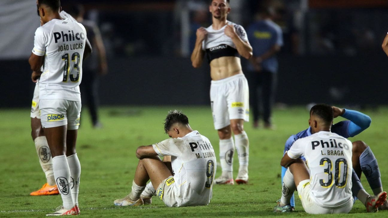 Santos publie une vidéo et parle de renaissance après être tombé en série B : « Ce cauchemar prendra fin »