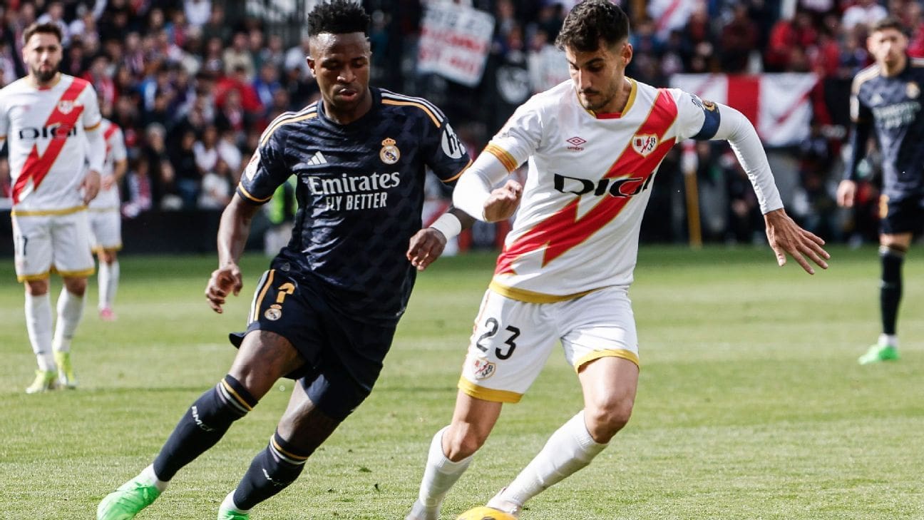 Le Real Madrid concède le nul au Rayo Vallecano, trébuche et pourrait voir Gérone se rapprocher de la tête de la LALIGA