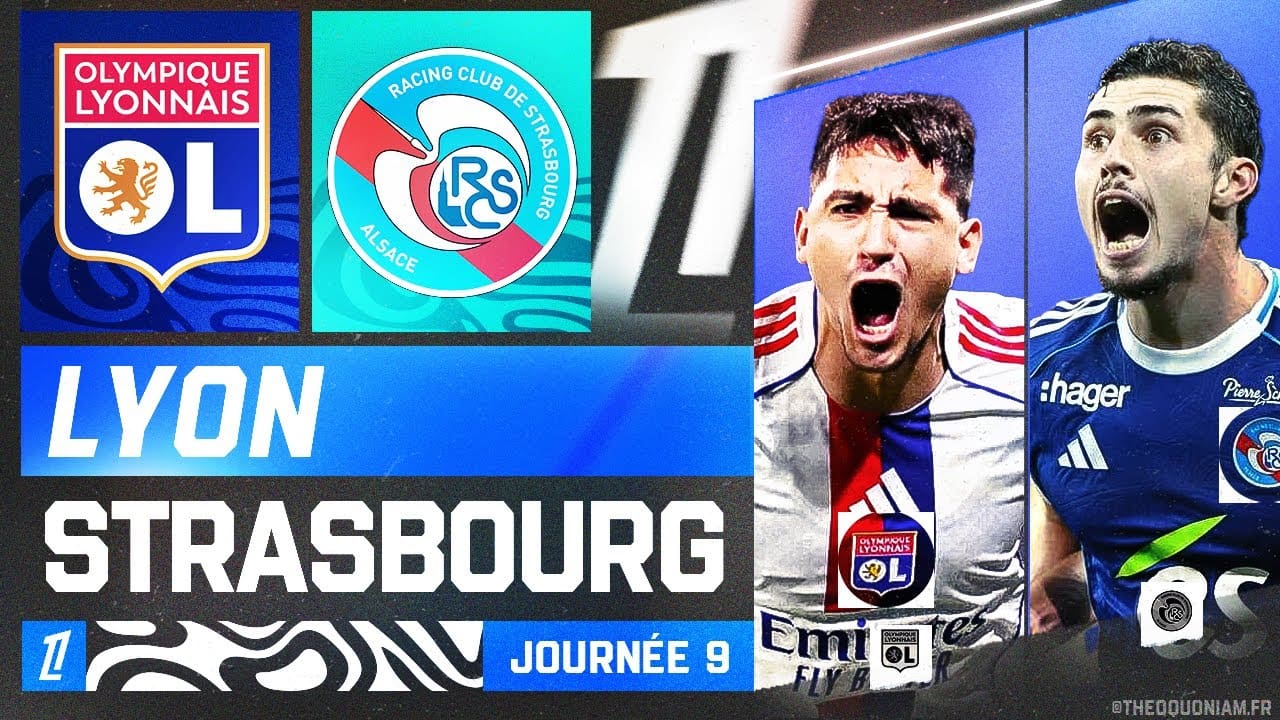 DIRECT : Le Racing prend logiquement l&rsquo;avantage face à Lyon à Strasbourg