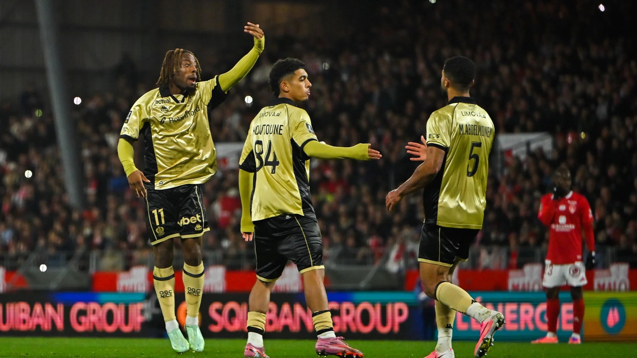 Brest Nice (1-2) : comment les Aiglons ont renversé le Stade Brestois
